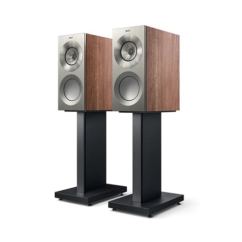   KEF Reference 1 Meta Satin Walnut/Silver:  2