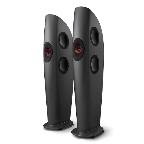   KEF Blade One Meta Charcoal Grey/Red