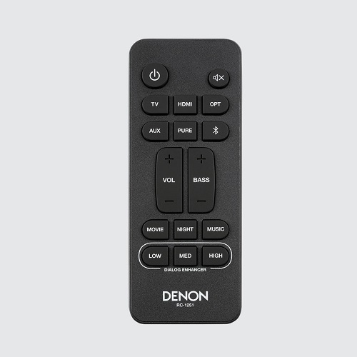   Denon DHT-S217 Black:  4