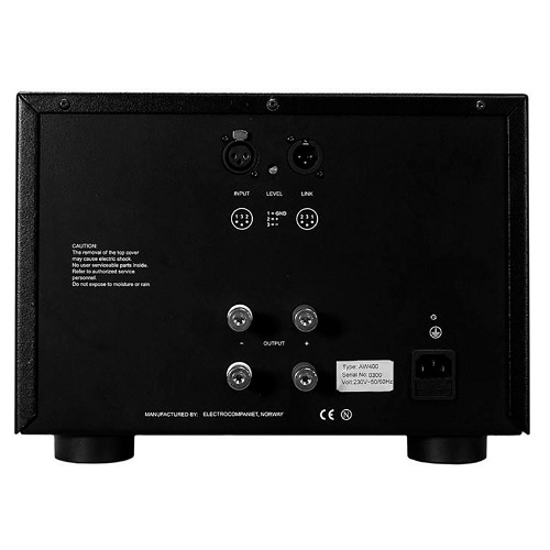   Electrocompaniet AW 400 Black:  2