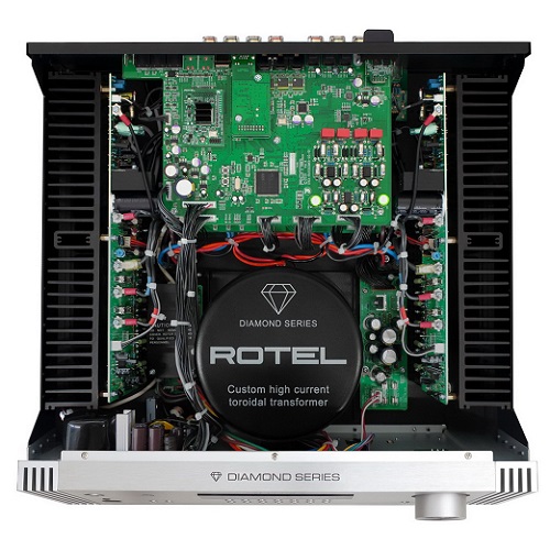   Rotel RA-6000 Silver:  2