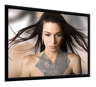  Adeo Screen Plano Velvet Reference Grey 240135, 16:9