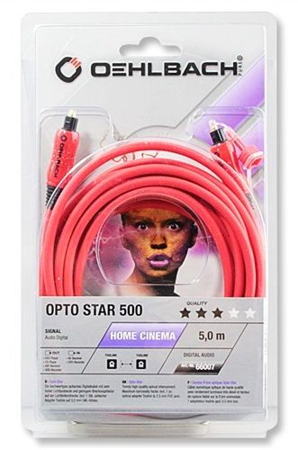    Oehlbach 66003 Opto Star 100 1m red:  2