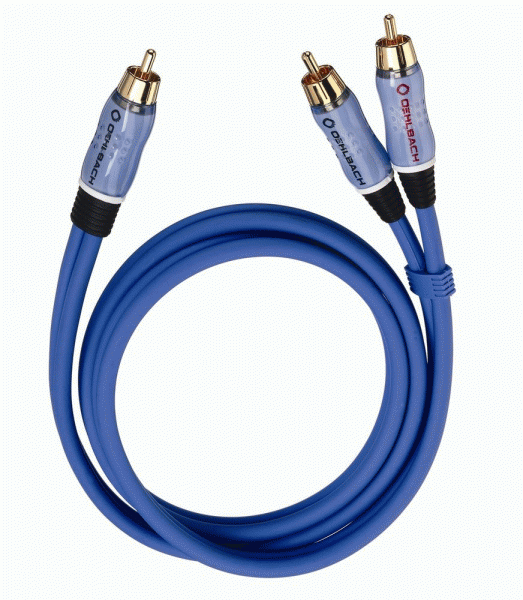   Oehlbach 22710 BOOOM! Y-Adapter cable 10m blue