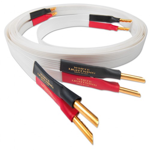    Nordost White lightning, 2x3m is terminated with low-mass Z plugs